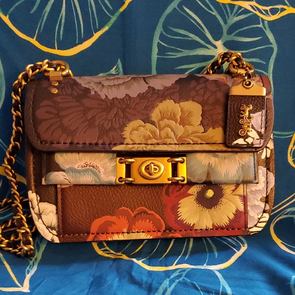 Coach Kaffe Fassett Leather Troupe
